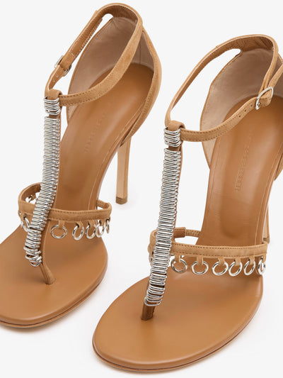 Ludo Pierced Suede Heel