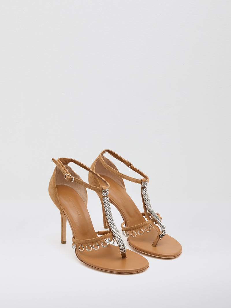 Ludo Pierced Suede Heel - Image 1