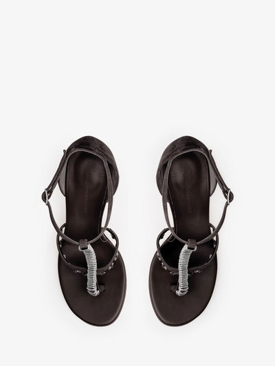 Ludo Pierced Suede Heel