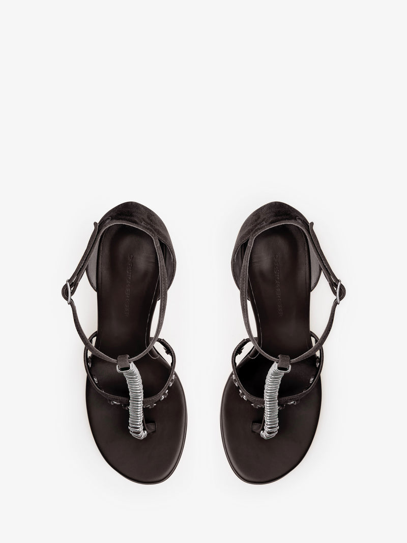 Ludo Pierced Suede Heel - Image 5