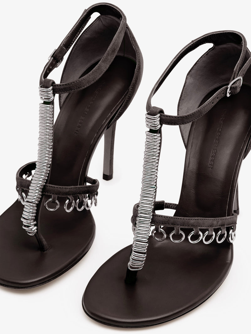Ludo Pierced Suede Heel - Image 3
