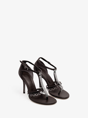Ludo Pierced Suede Heel