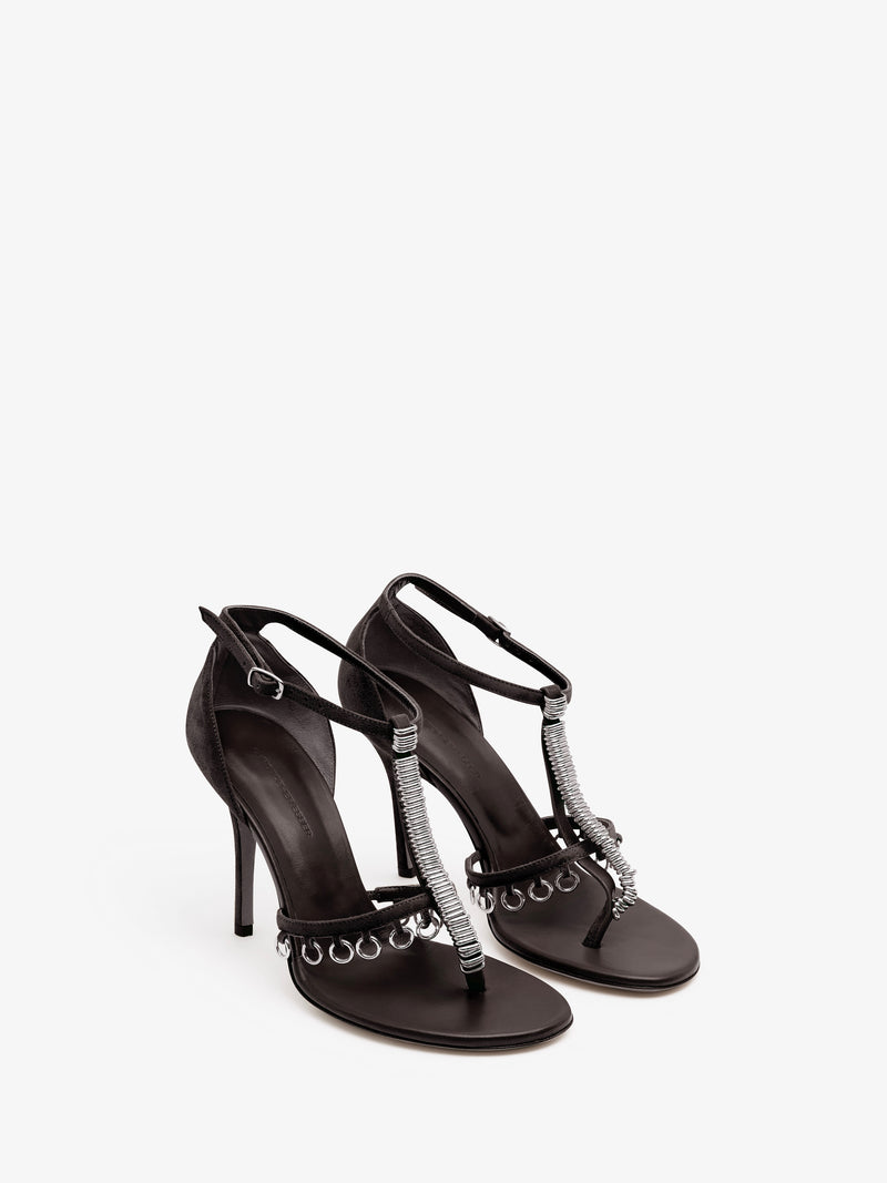 Ludo Pierced Suede Heel - Image 1