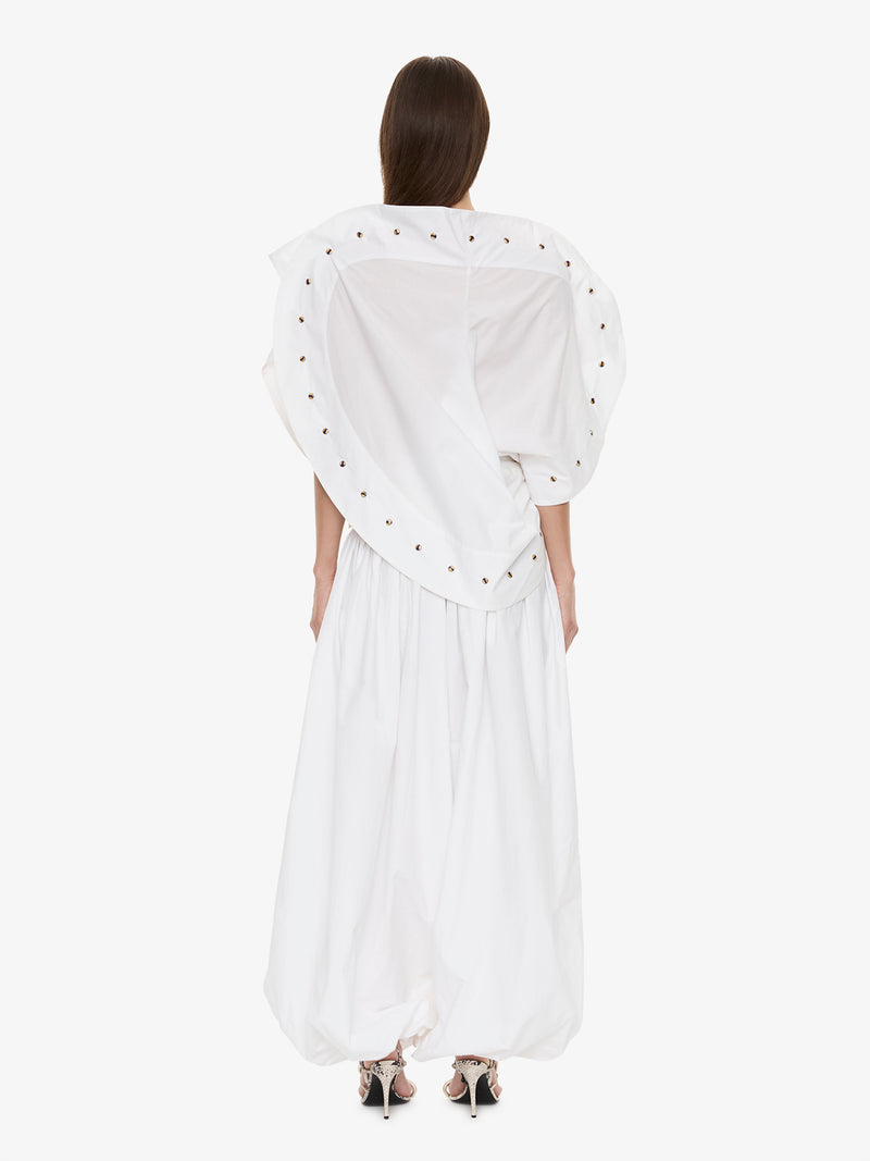 Spiral Stone Snap Poplin Top - Image 5