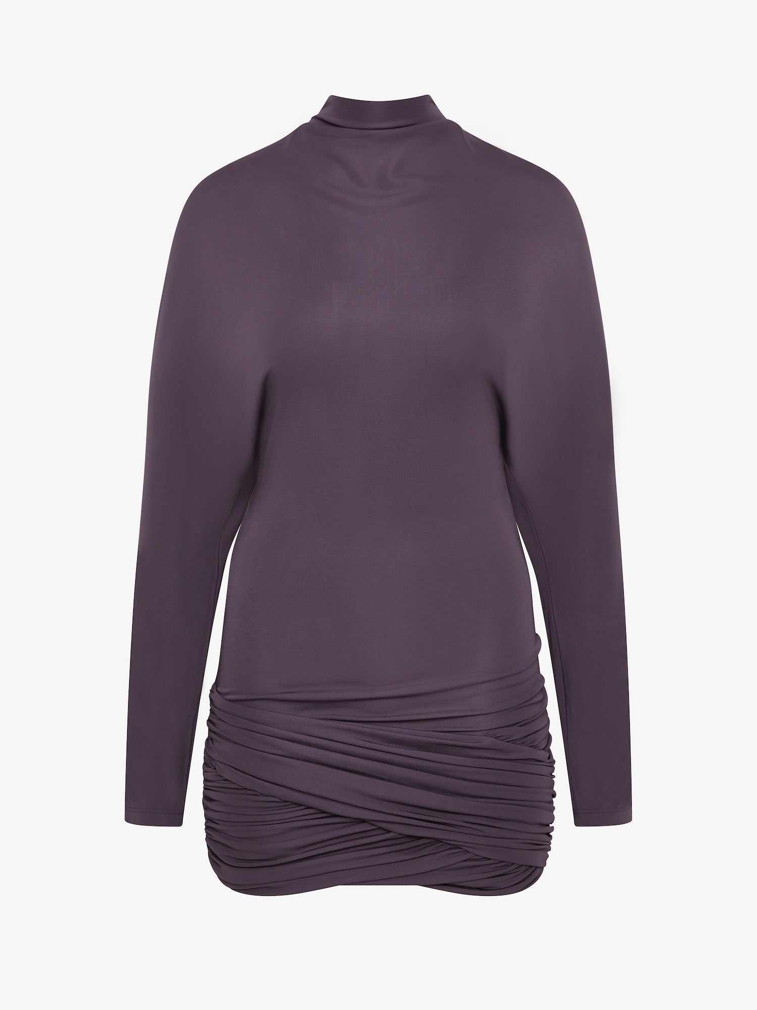Luna Draped Jersey Mini Dress