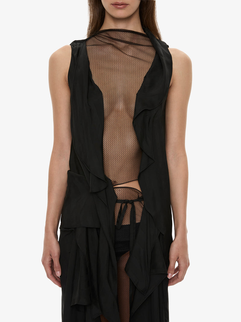 Kacere Towel Drape Column Skirt - Image 3
