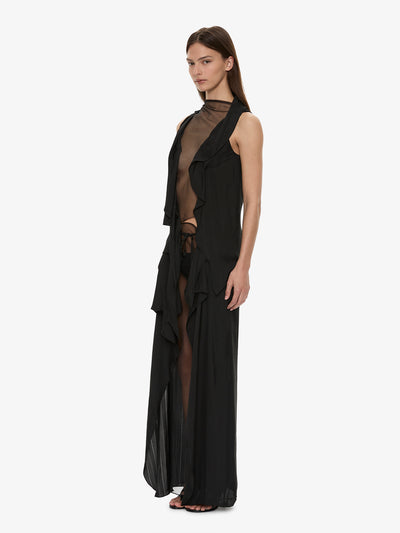 Kacere Towel Drape Column Skirt