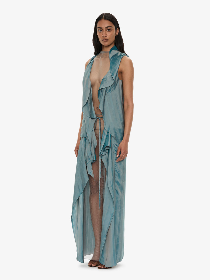 Kacere Towel Drape Column Skirt - Image 2