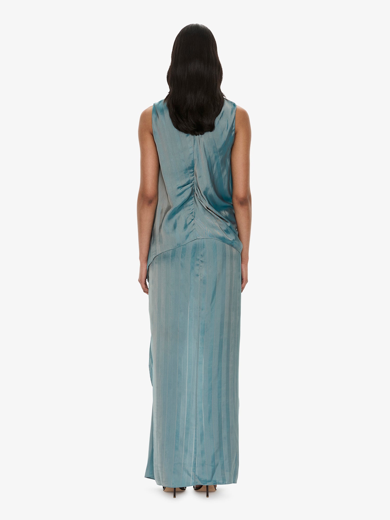 Kacere Towel Drape Column Skirt