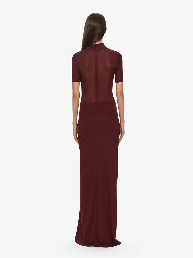 Fusion Ruched Tee Gown - Image 4