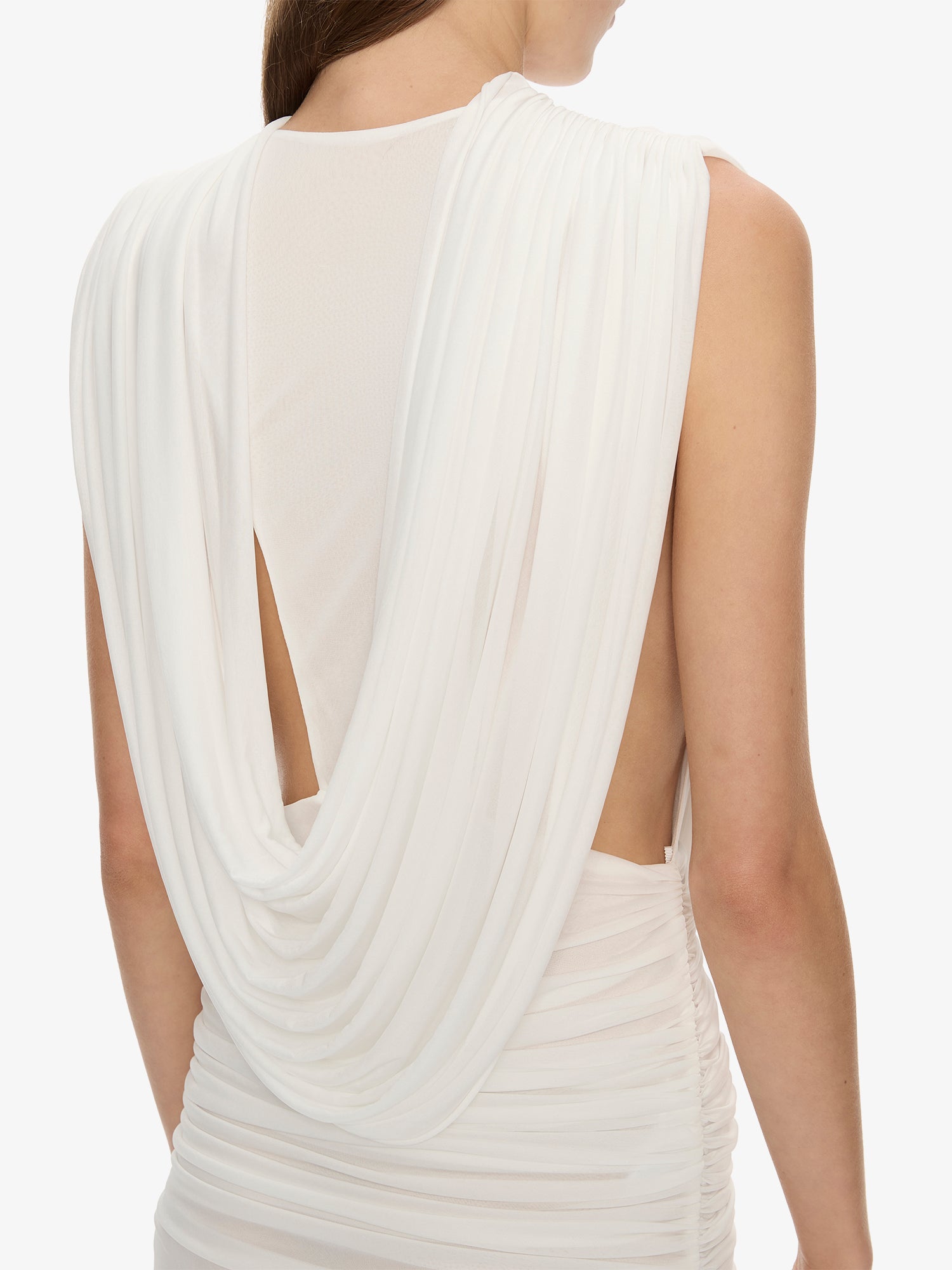 Ripple Drape Gown