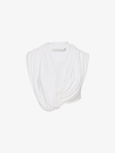 Interlock Jersey Drape Top