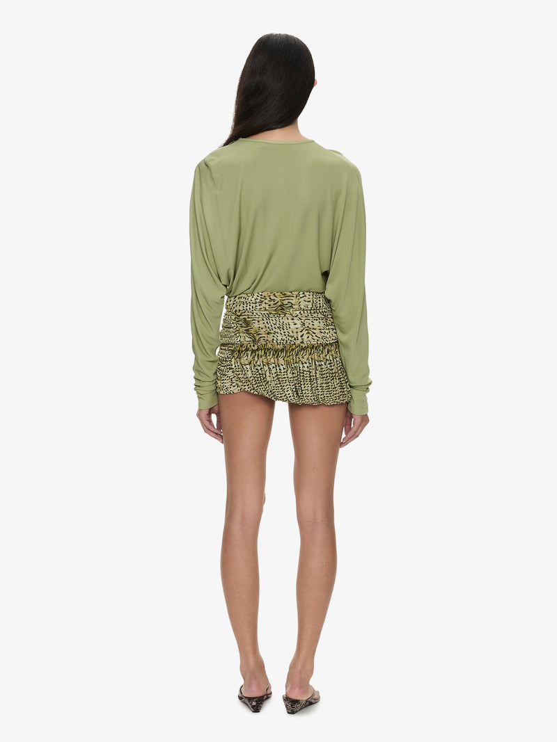 Beach Glass Bubble Mini Skirt - Image 5