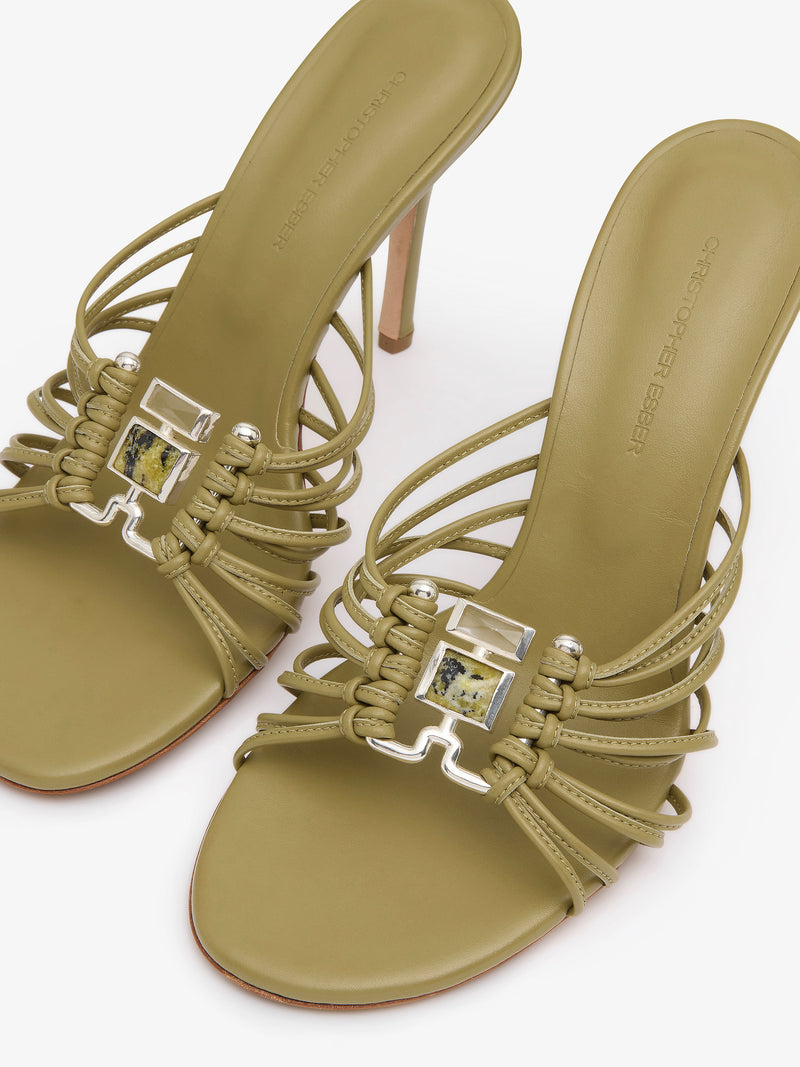 Bezel Quartz Caged Heel - Image 3