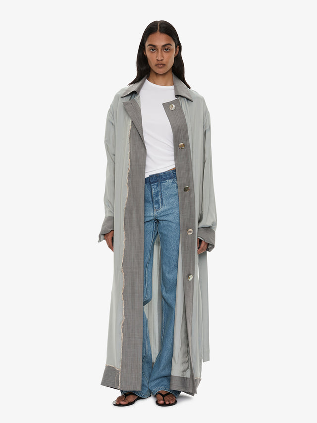 Retract Tailored Duster Coat