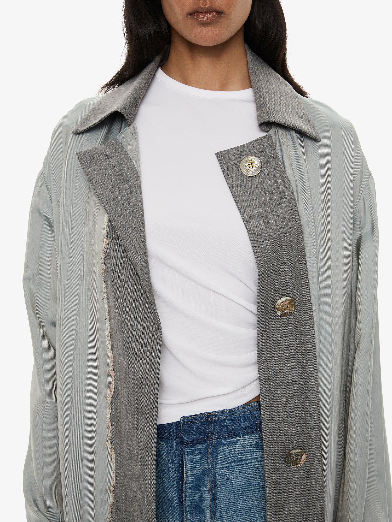 Retract Tailored Duster Coat