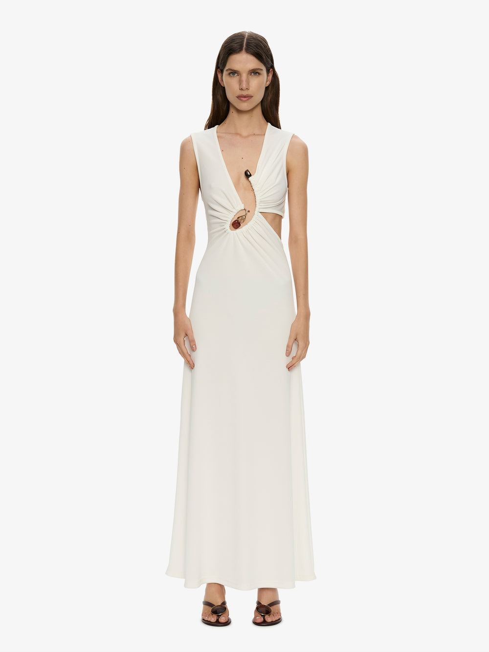 Spiral Crystal Tank Dress