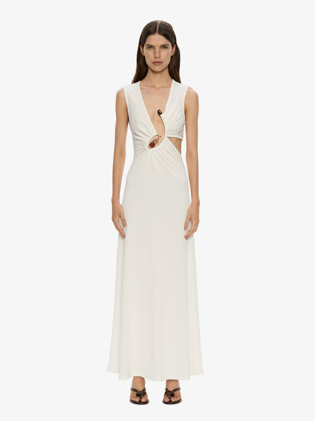 Spiral Crystal Tank Dress