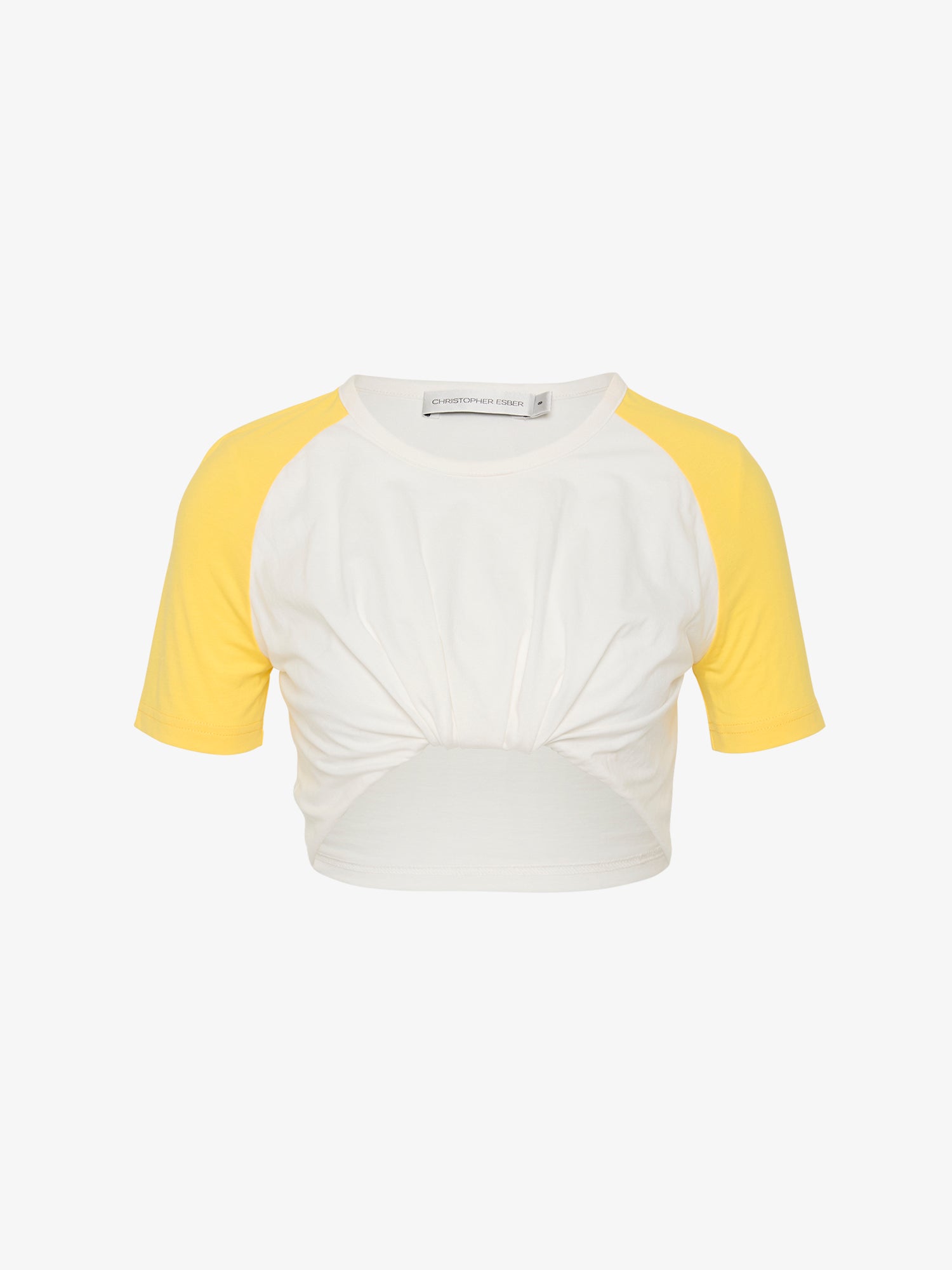 Tucked Ringer Jersey Tee