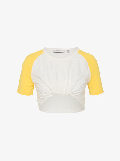 Tucked Ringer Jersey Tee