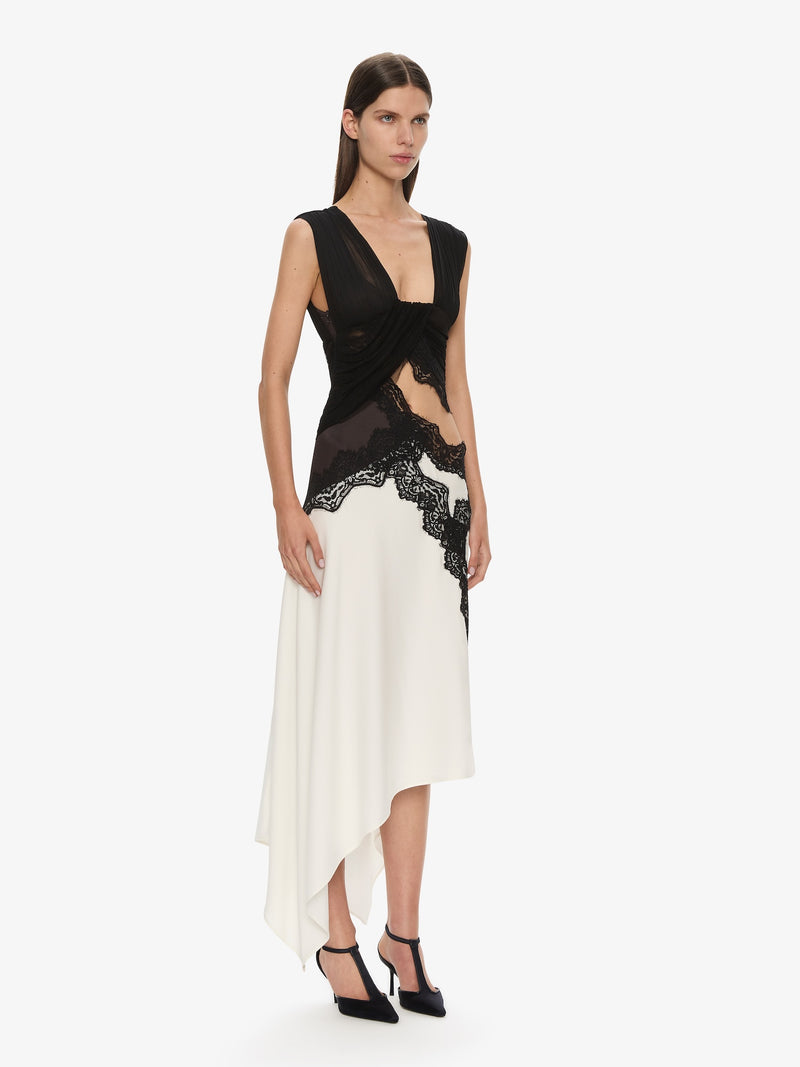 Baile Wrapped Tulle Tank Dress - Image 4