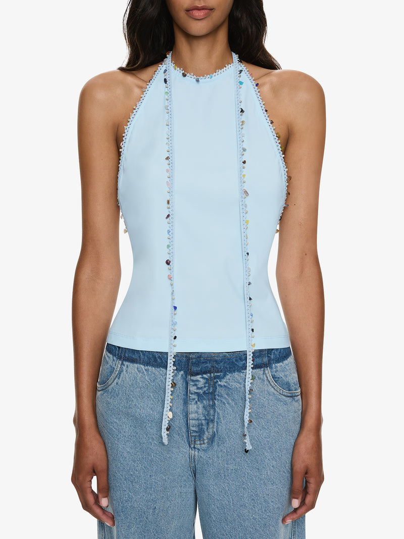 Beach Quartz Halter Lycra Top - Image 3