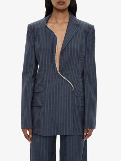 Torrent Pinstripe Blazer