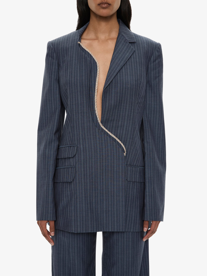 Torrent Pinstripe Blazer - Image 2
