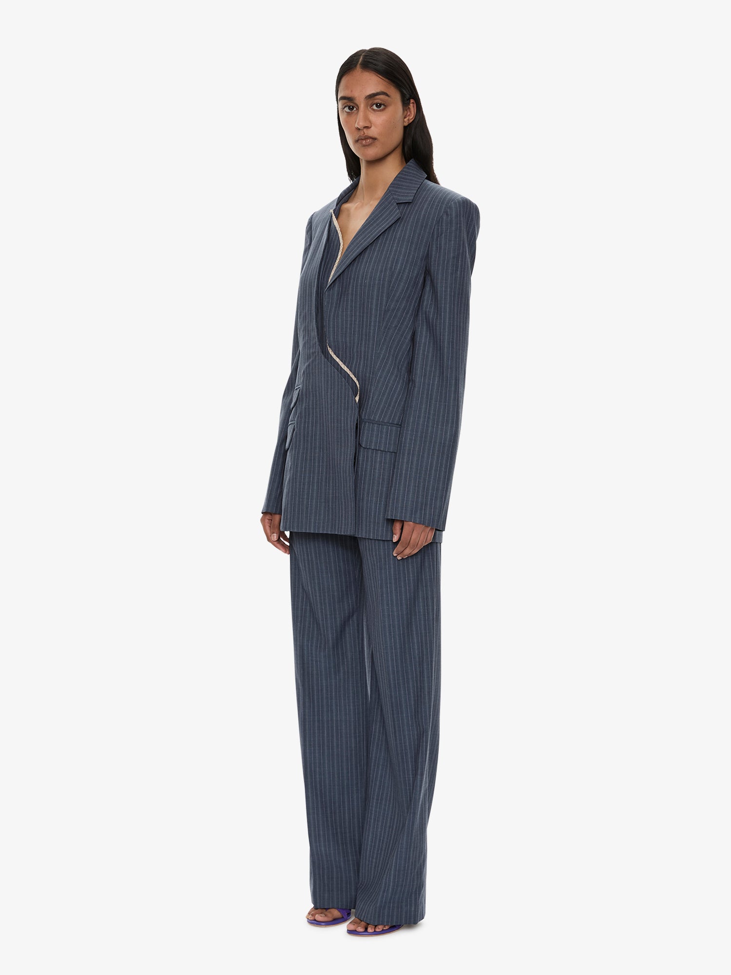Torrent Pinstripe Blazer