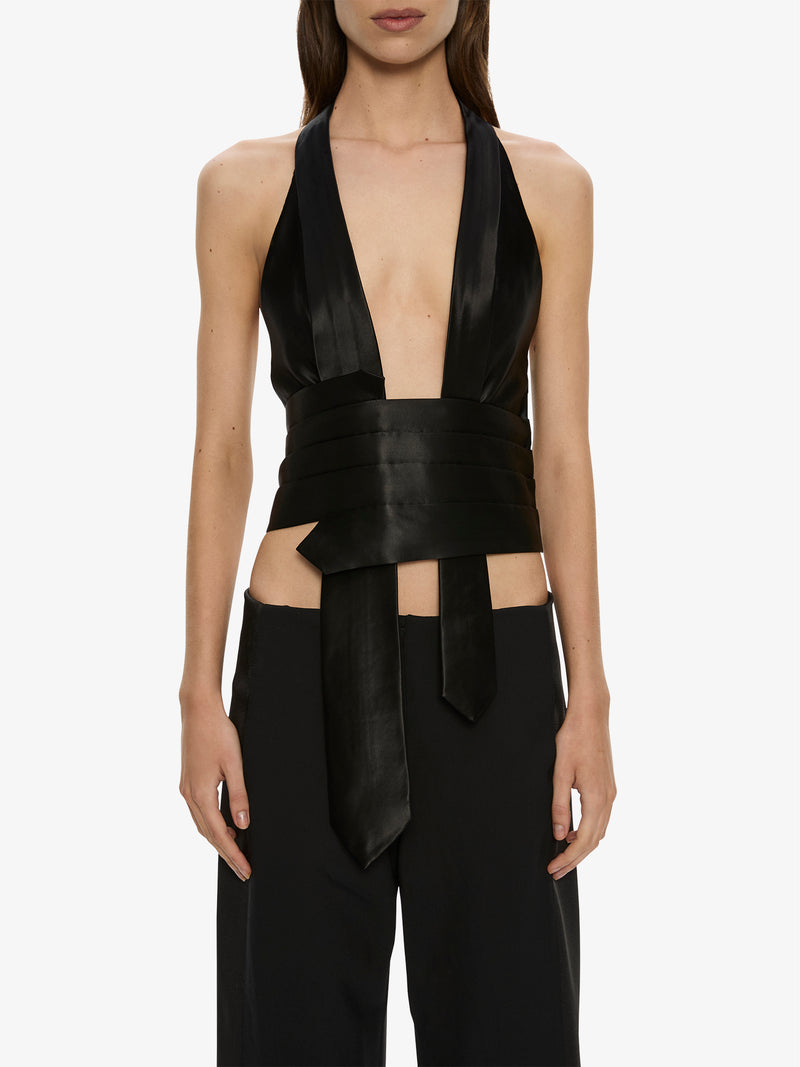 Tuxedo Contrast Wool Trouser - Image 3