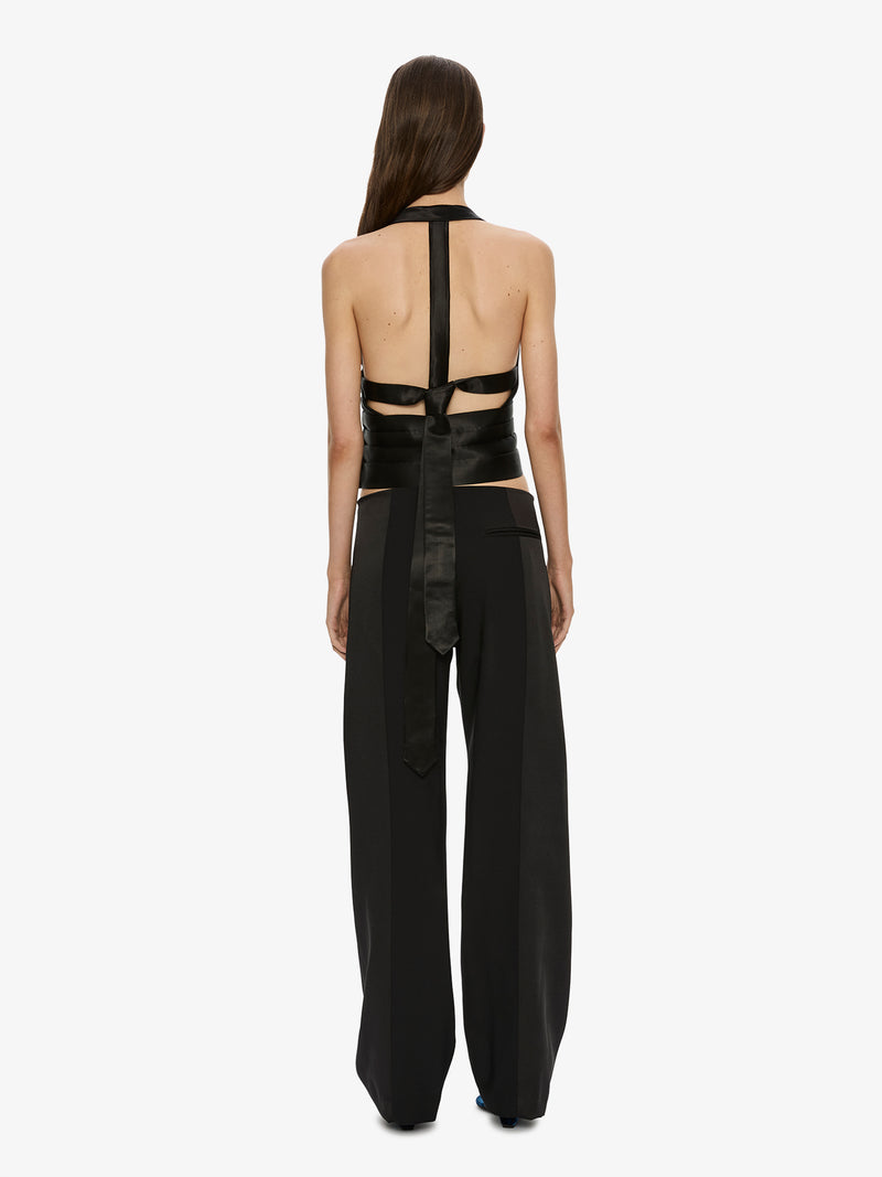 Tuxedo Contrast Wool Trouser - Image 4