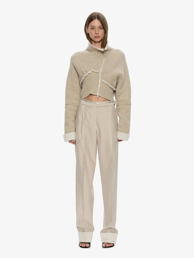 Rowan Sateen Cuffed Trouser