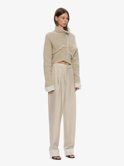Rowan Sateen Cuffed Trouser