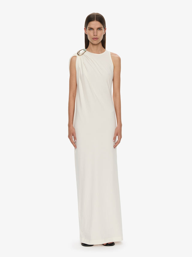Stone Pin Column Tee Dress