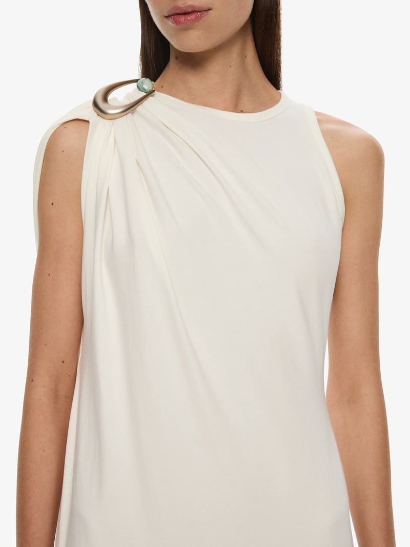 Stone Pin Column Tee Dress - Image 2