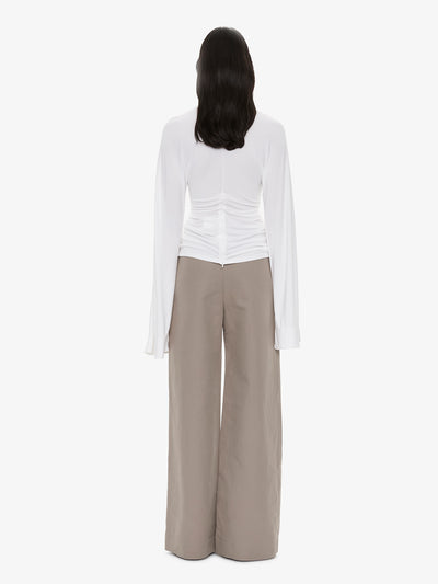 Salacia Ruched Long Sleeve Top