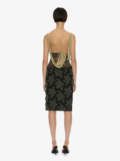 Aluna Lace Draped Top