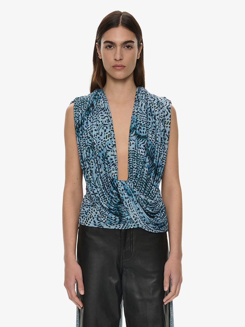 Ripple Drape Top - Image 1