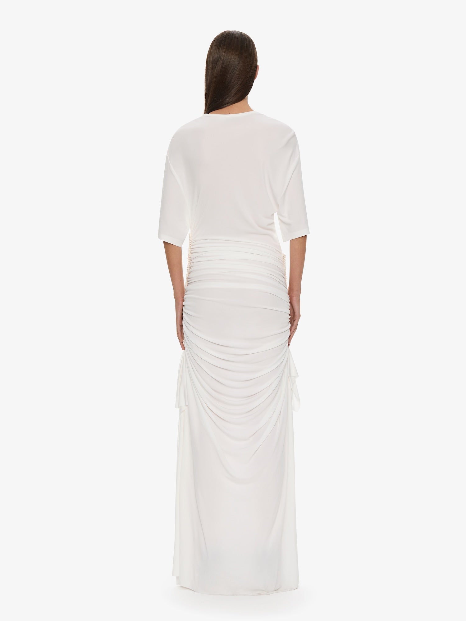 Shibari Jersey Ruche Tee Dress