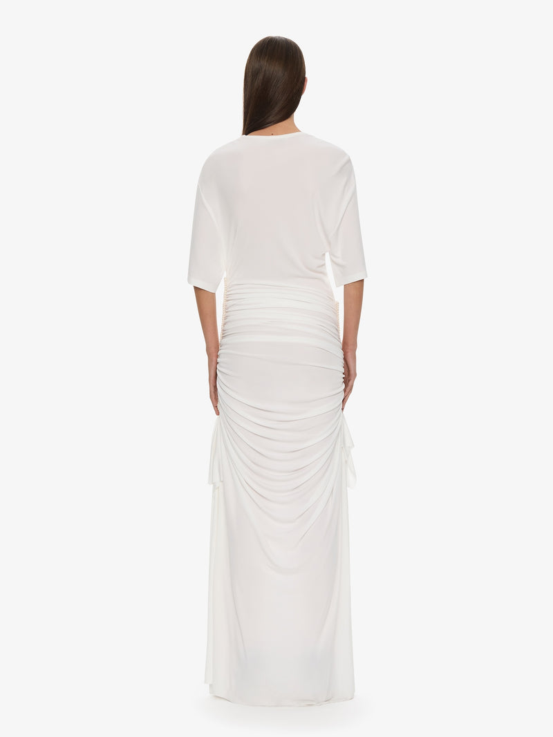 Shibari Jersey Ruche Tee Dress - Image 4