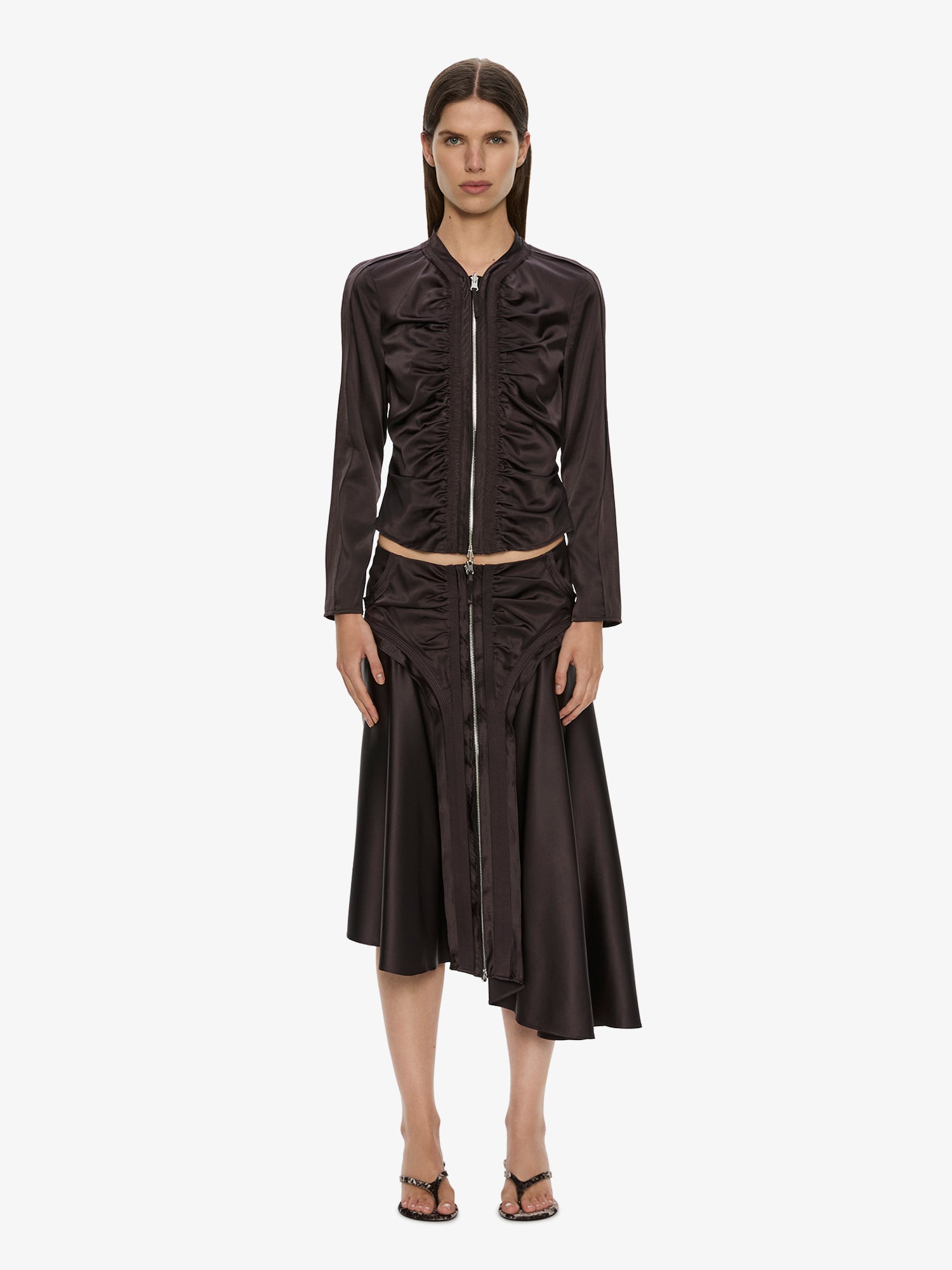 Invert Silk Gwen Skirt