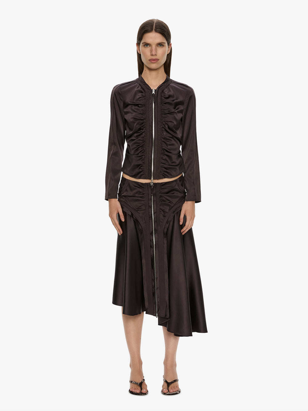 Invert Silk Gwen Skirt