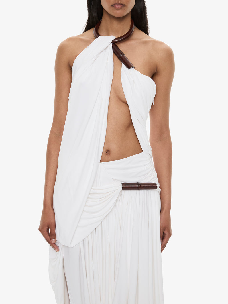 Chime Necklace Drape Dress - Image 2