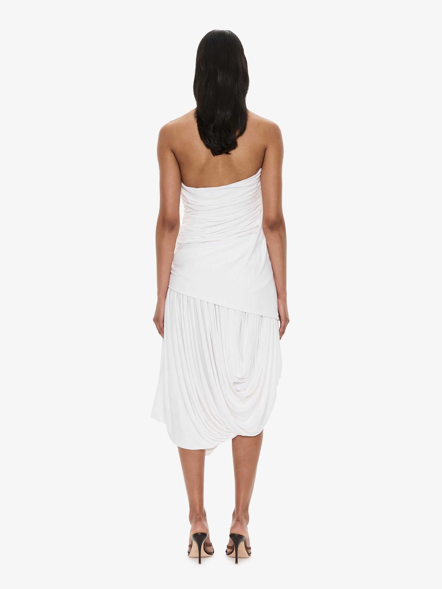 Chime Necklace Drape Dress