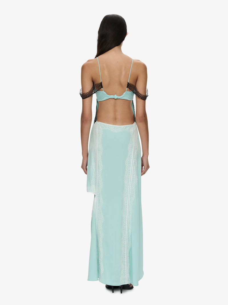 Keira Split Lace Cutaway Dress - Image 4