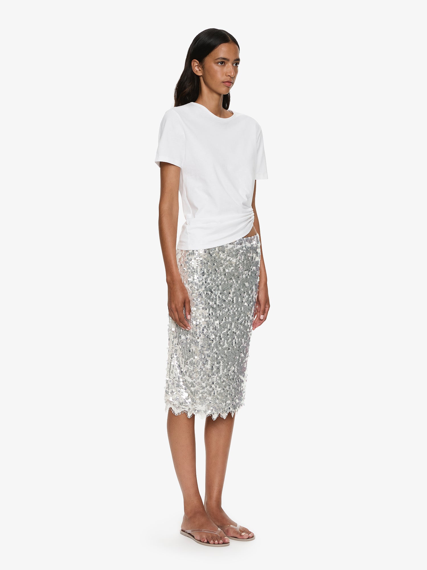 Opaline Sequin Skirt