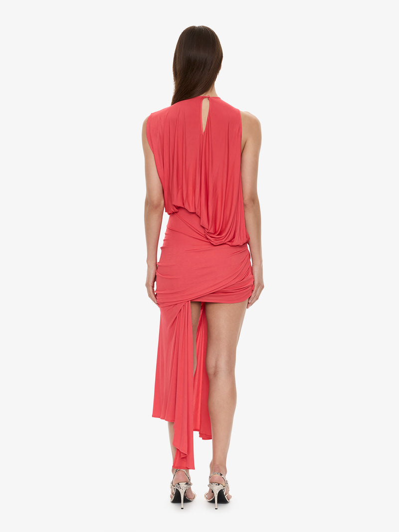 Cumulus Tucked Mini Dress - Image 4