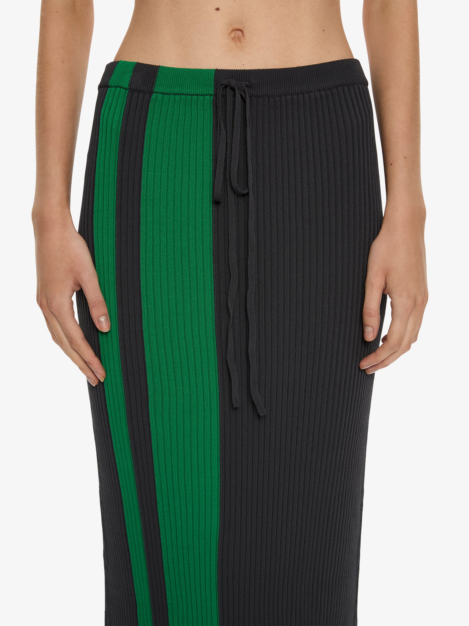 Mach Stripe Tie Skirt
