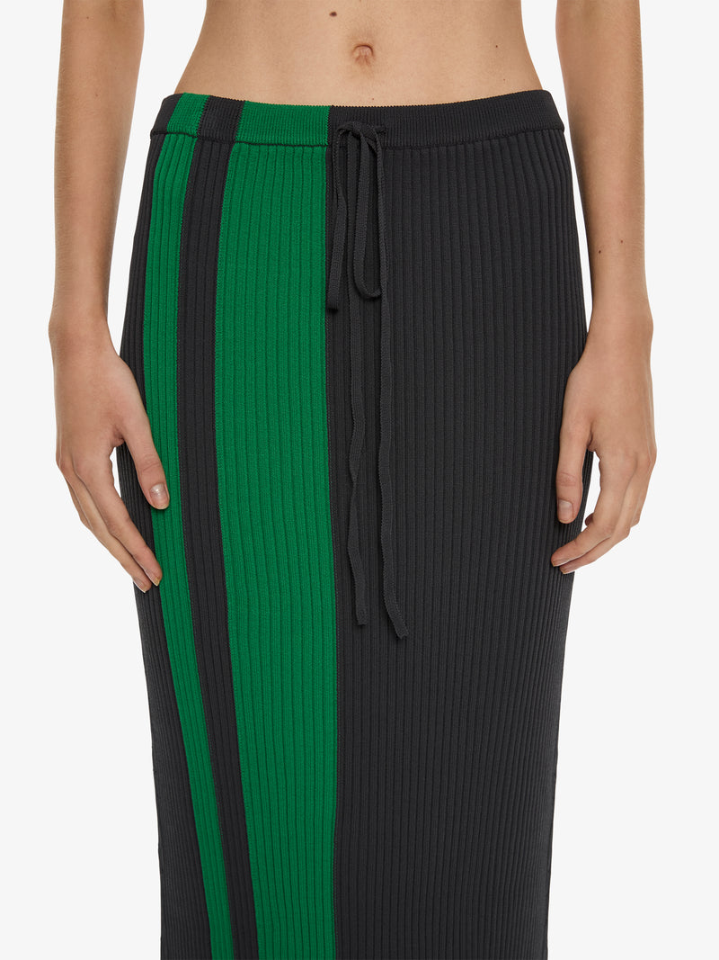 Mach Stripe Tie Skirt - Image 4