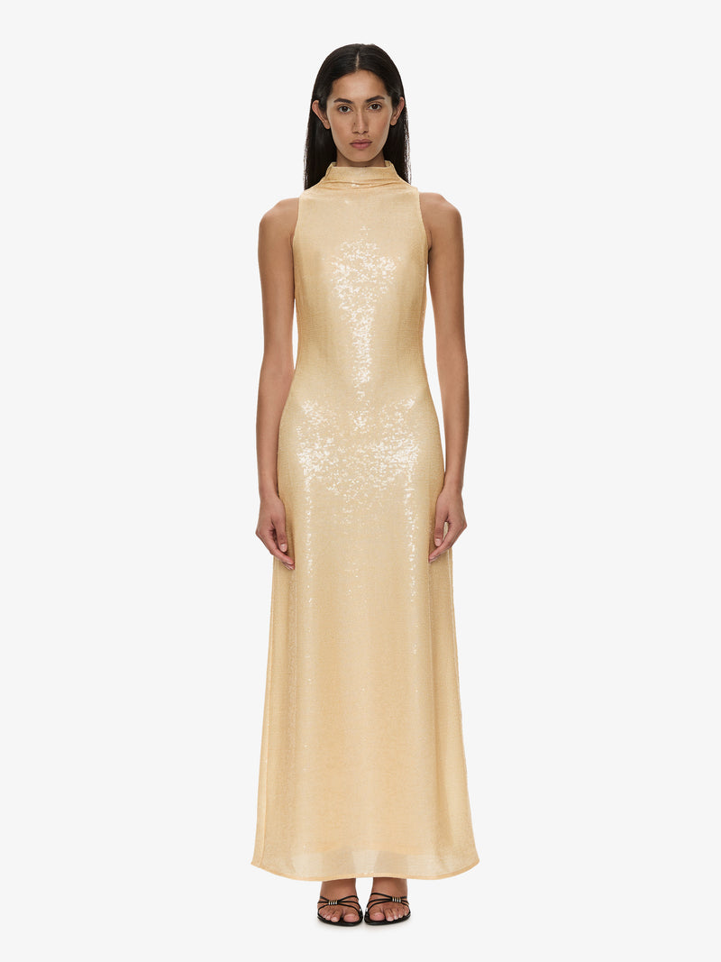 Opaline Sequin Tank Gown - Image 1